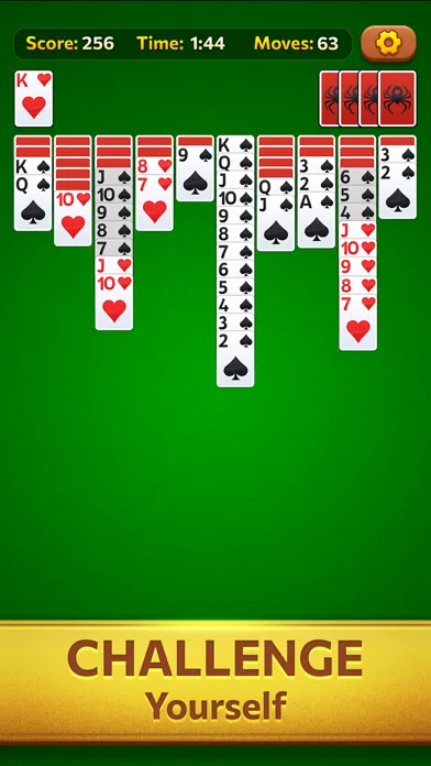 Ảnh chụp màn hình của Spider Solitaire Daily Break