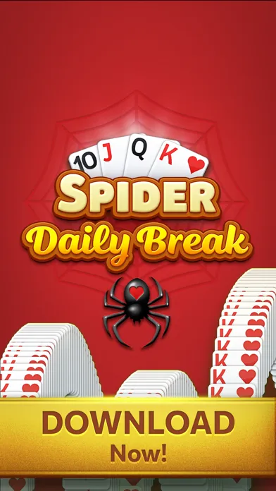 Ảnh chụp màn hình của Spider Solitaire Daily Break