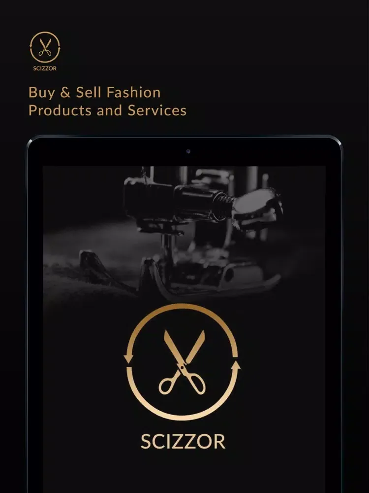 Tangkapan skrin Scizzor: Custom Fashion App. iPad 