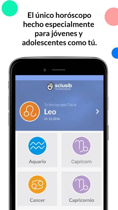 Sclusib - Horóscopos de amor y amistad স্ক্রিনশট