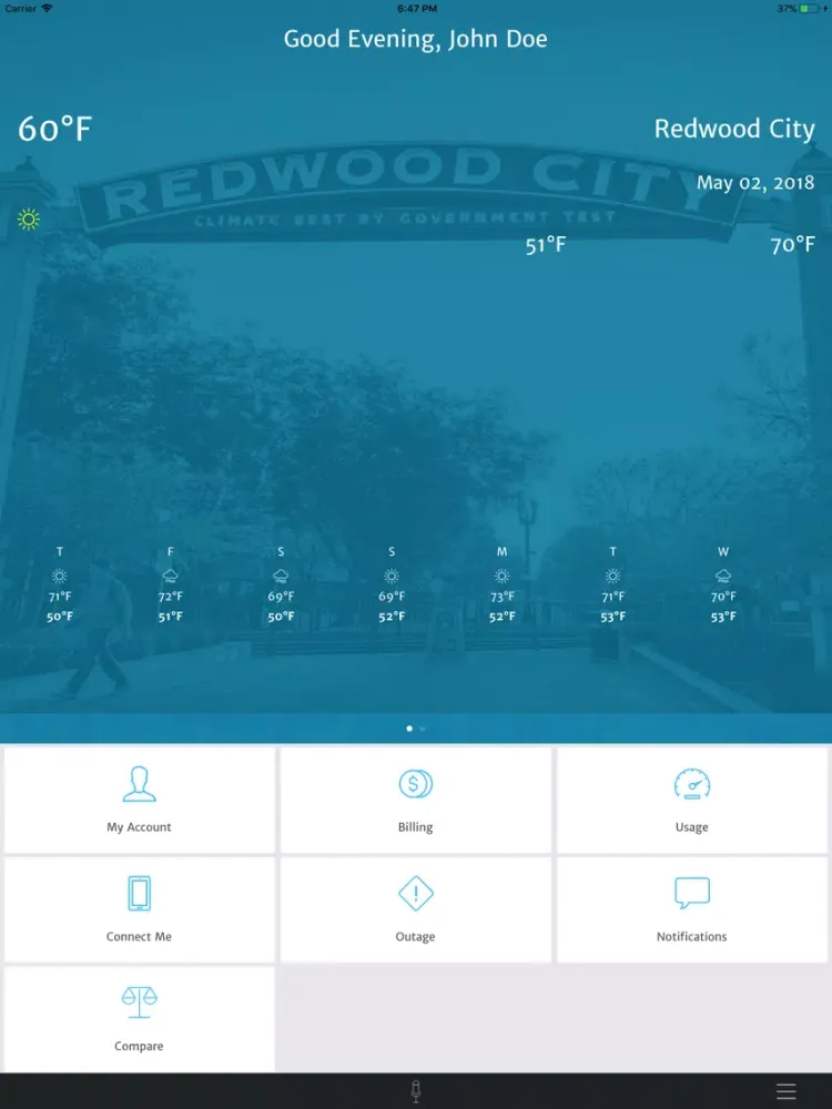 My Water RWC iPad  স্ক্রিনশট