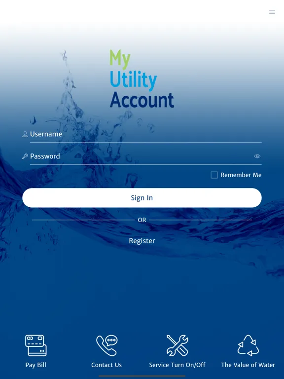صور My Utility Account - Mobile iPad 