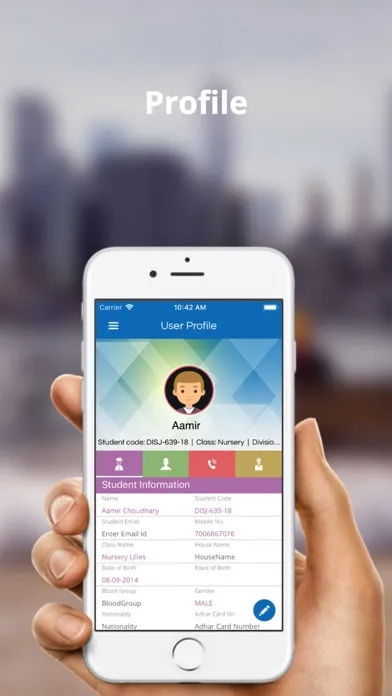 DPS siliguri Mobile App Screenshots