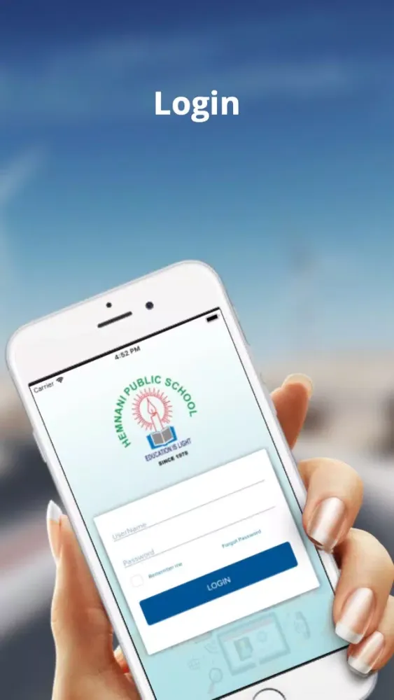 Tangkapan layar HPS Mobile App
