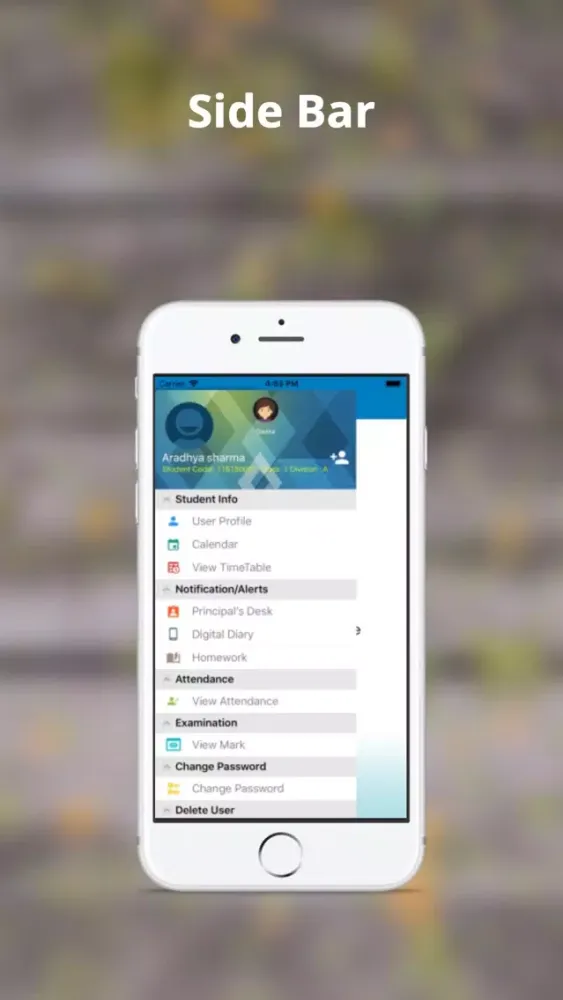 Tangkapan layar HPS Mobile App