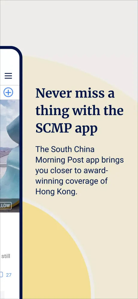 Zrzuty ekranu South China Morning Post