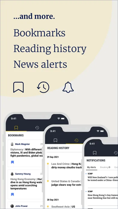 Capturas de pantalla de South China Morning Post