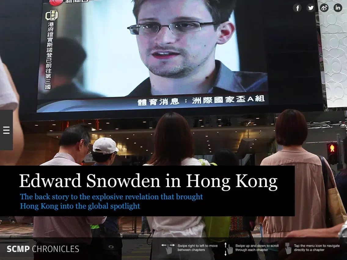 Скриншоты SCMP Chronicles - Edward Snowden in Hong Kong iPad 
