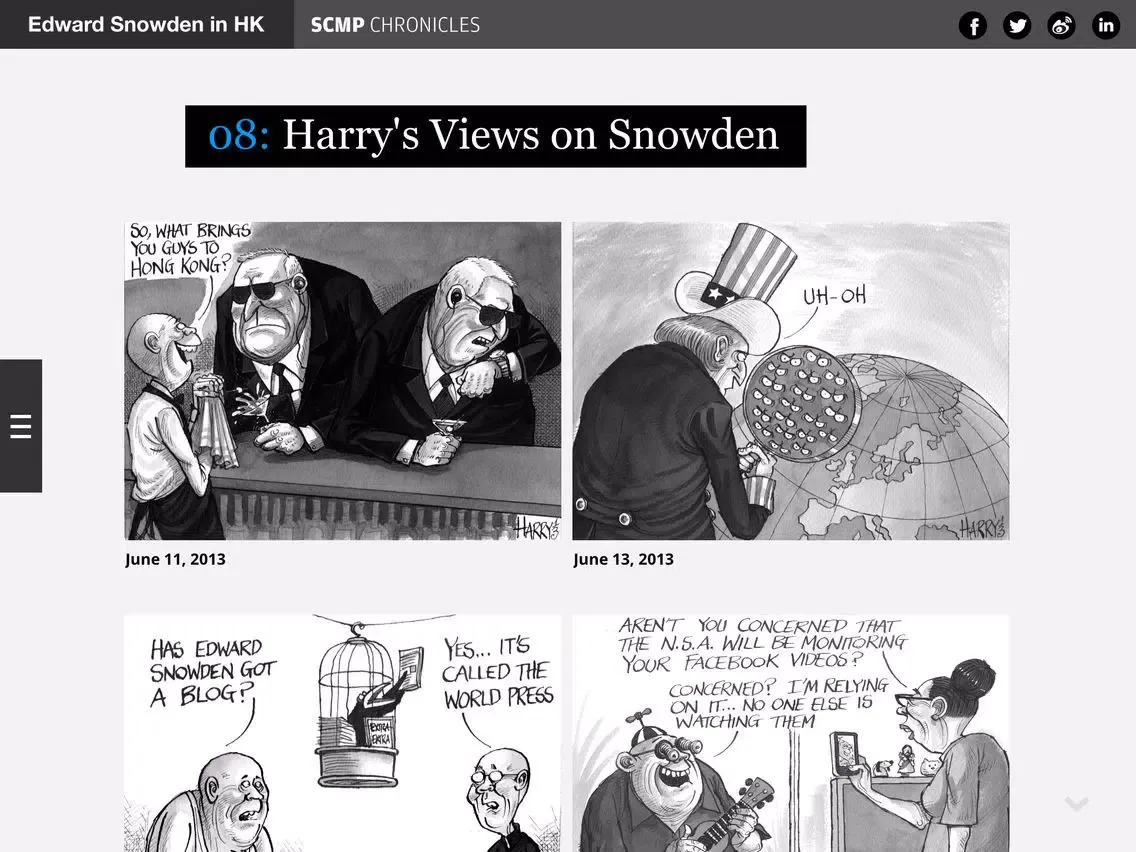 Скриншоты SCMP Chronicles - Edward Snowden in Hong Kong iPad 