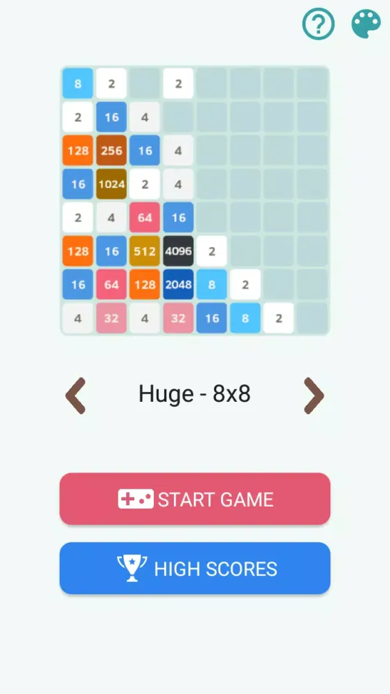 Number Merge Puzzle スクリーンショット