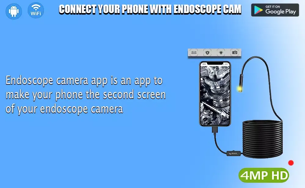 Capturas de pantalla de Endoscope HD Camera