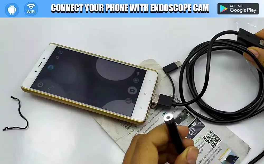 Capturas de pantalla de Endoscope HD Camera