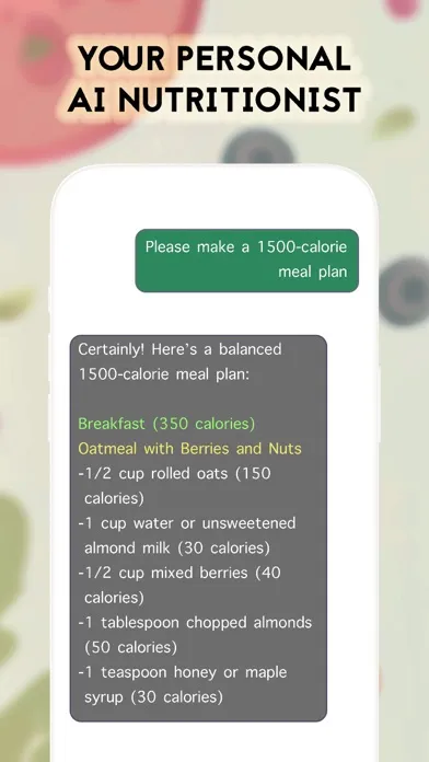 AI Health Coach: Nutrition App Ekran Görüntüleri