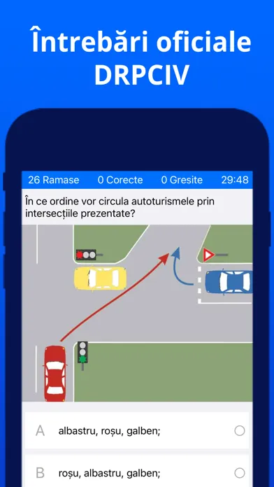 Captures d'écran de Chestionare Auto 2024: DRPCIV