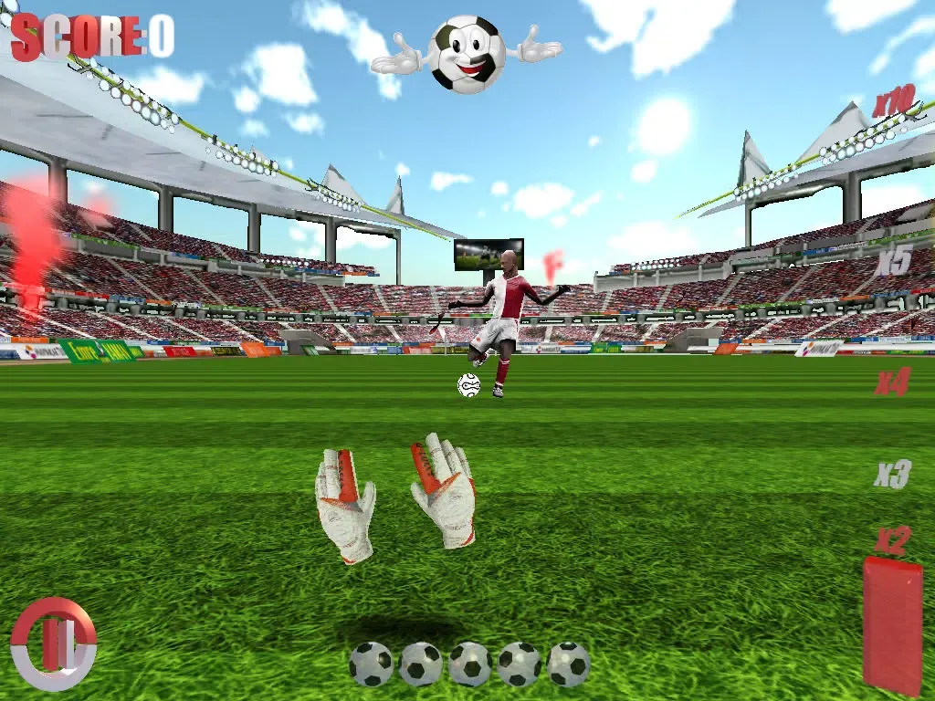 Goal Keeper Shootout Soccer iPad  Screenshots