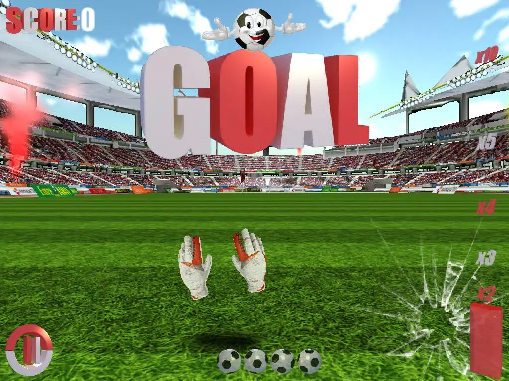 Goal Keeper Shootout Soccer iPad  Screenshots