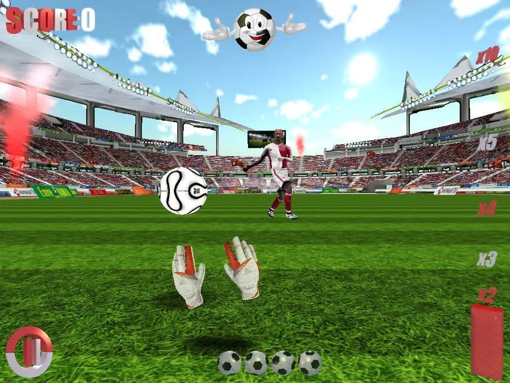 Goal Keeper Shootout Soccer iPad  Screenshots