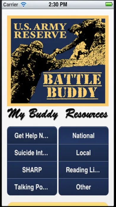 Capturas de tela do Battle Buddy