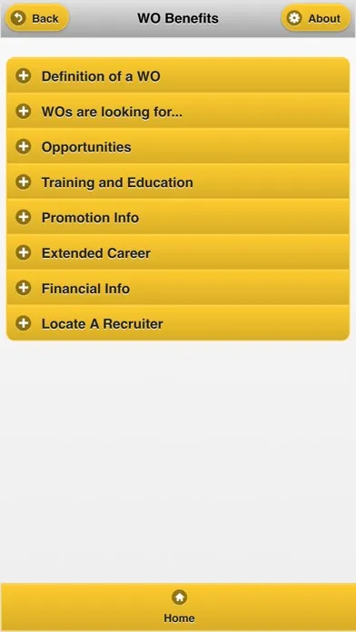 WO Recruiting スクリーンショット