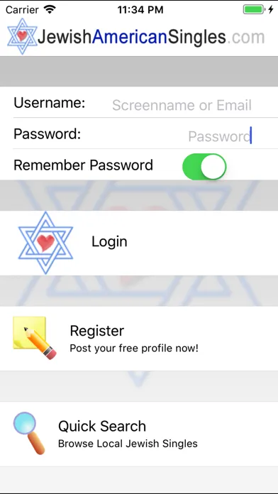 Jewish American Singles .com应用截图