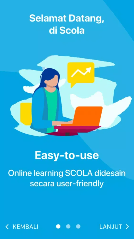 Ảnh chụp màn hình của SCOLA LMS for Student