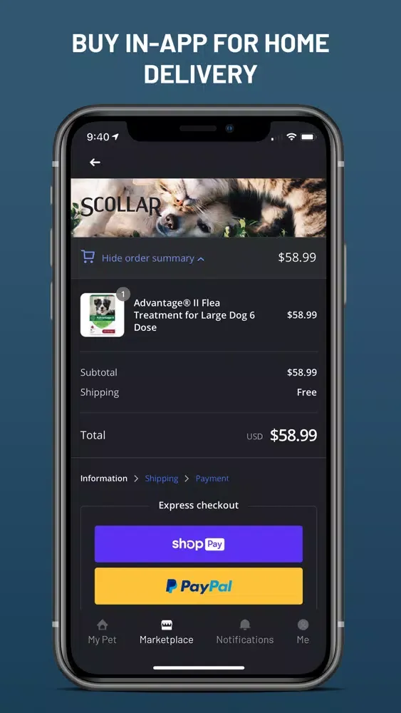 Scollar Personalized Pet Care スクリーンショット