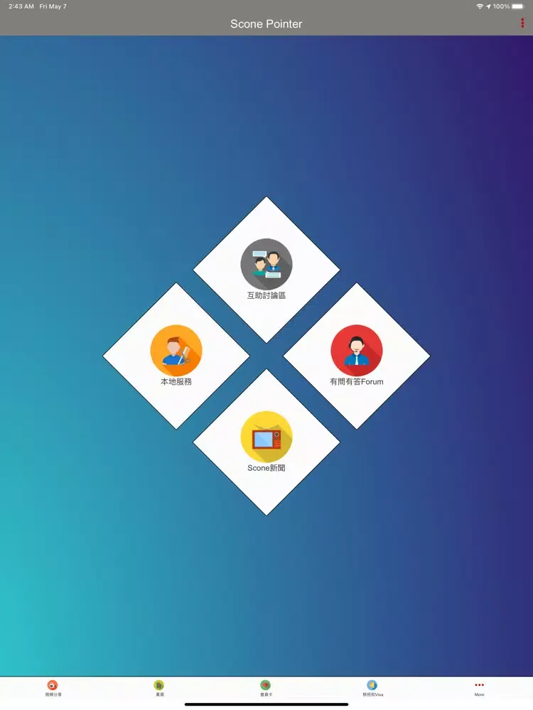 Scone Pointer iPad 应用截图