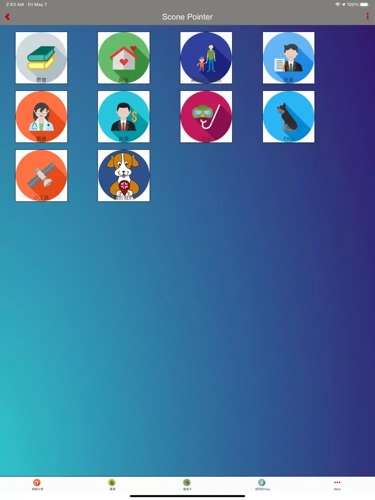 Scone Pointer iPad 应用截图