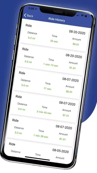 Scoober App スクリーンショット