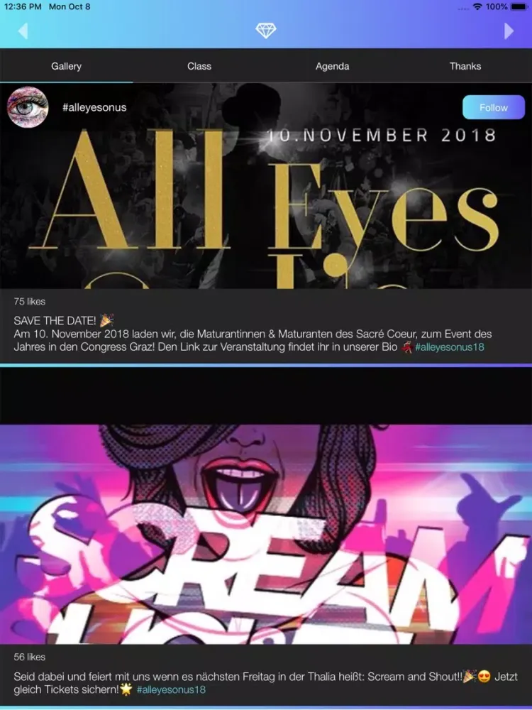 Captures d'écran de All Eyes On Us iPad 