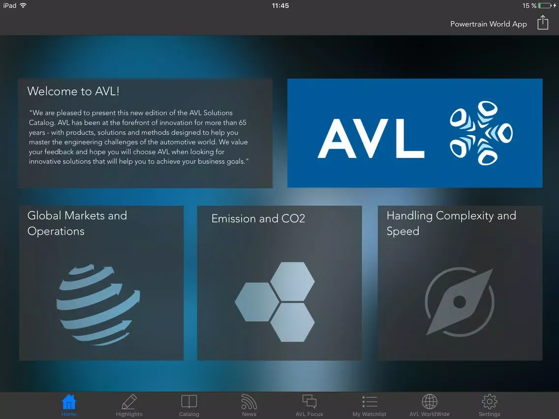 تصاویر AVL Simulation and Testing Solutions Guide iPad 