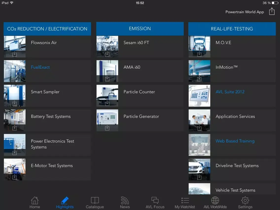 تصاویر AVL Simulation and Testing Solutions Guide iPad 