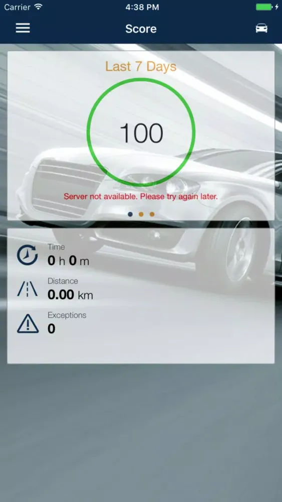 Ảnh chụp màn hình của MC ConnectedCar