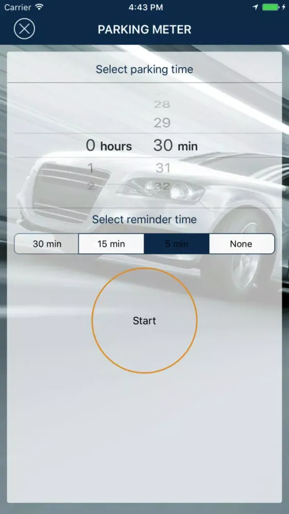 Ảnh chụp màn hình của MC ConnectedCar