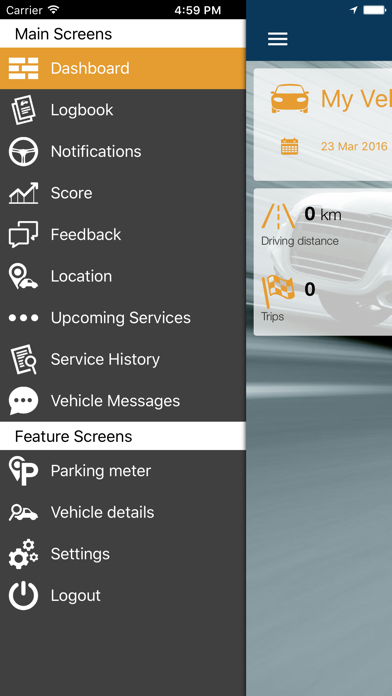 Connected Car سکرین شاٹس