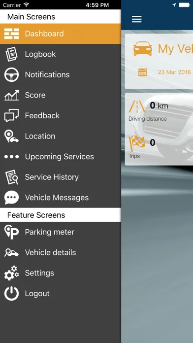 Connected Car 스크린샷