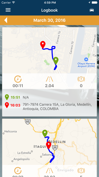 Connected Car سکرین شاٹس