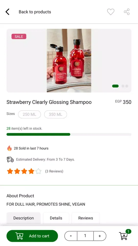 Tangkapan layar NAAS Naturals