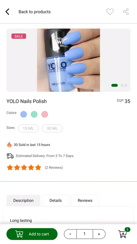 Tangkapan layar NAAS Naturals
