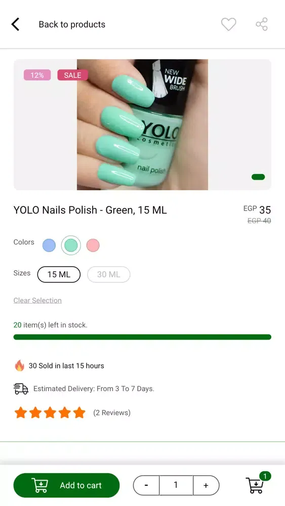 Tangkapan layar NAAS Naturals
