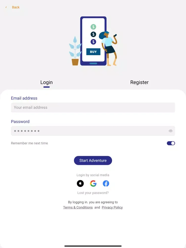 Gloria Safari iPad 应用截图