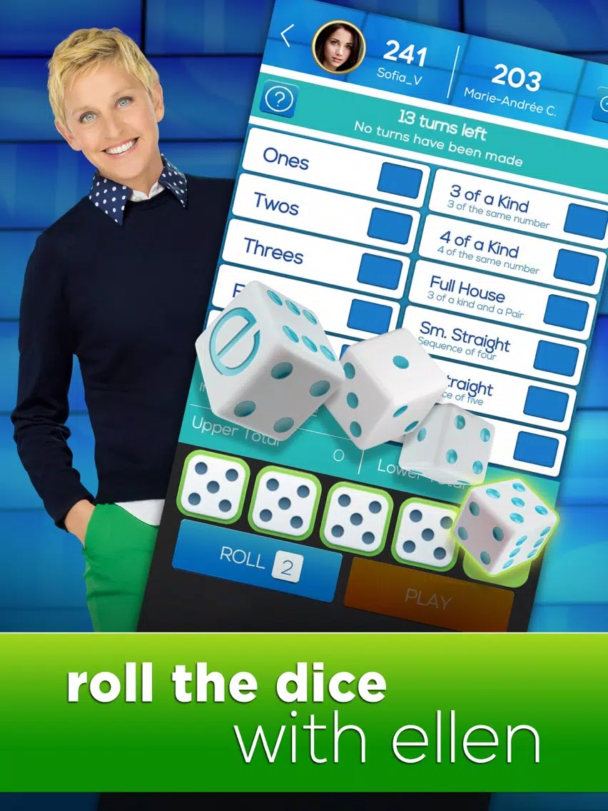 Screenshot di Dice with Ellen iPad 