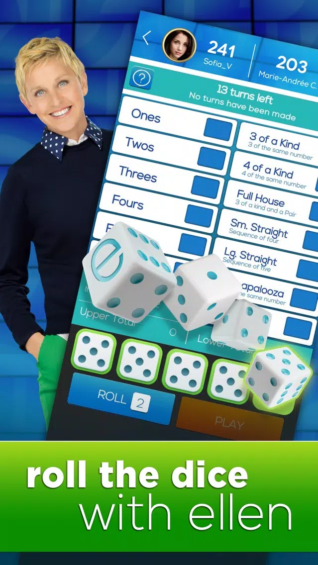 Screenshot di Dice with Ellen