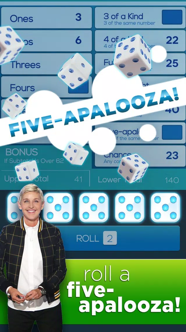 Screenshot di Dice with Ellen