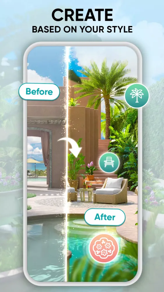Tangkapan layar Garden Joy