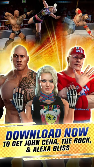 Tangkapan layar WWE Champions