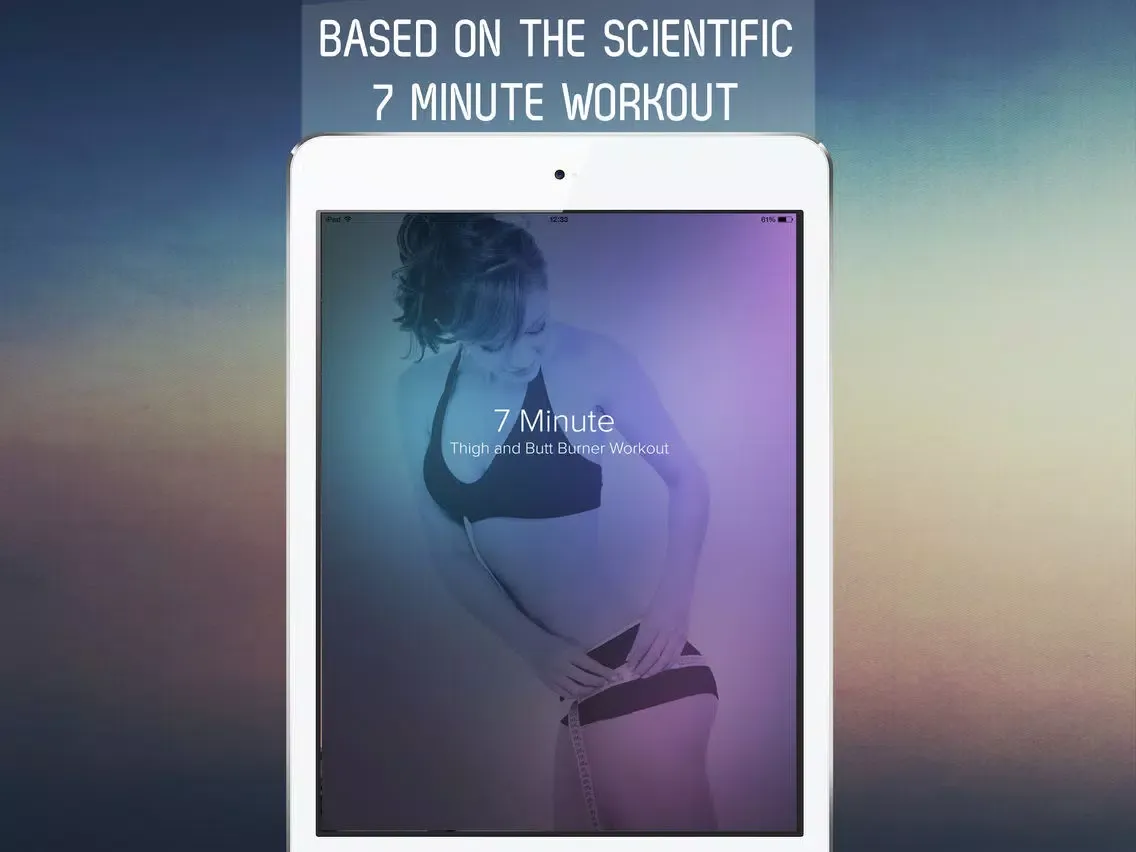 7 Minute Thigh and Butt Blaster Workout for Getting A Thigh Gap iPad  Screenshots