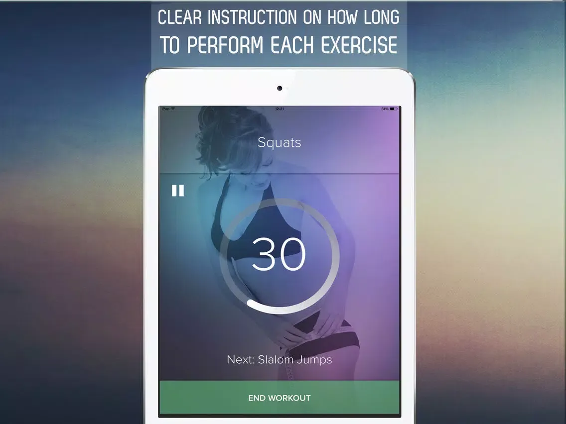 7 Minute Thigh and Butt Blaster Workout for Getting A Thigh Gap iPad  Screenshots
