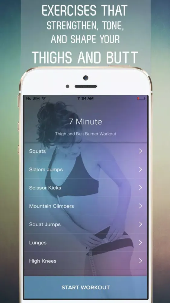 7 Minute Thigh and Butt Blaster Workout for Getting A Thigh Gap Screenshots