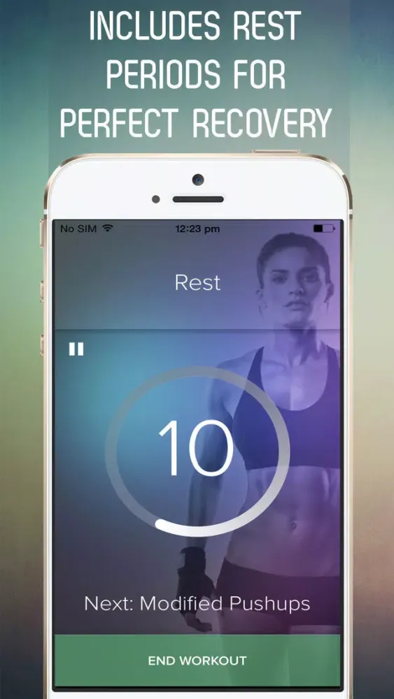 7 Minute Upper Body Challenge Workout for Toning Arms, Shoulder, Chest, Back, and Abs Screenshots